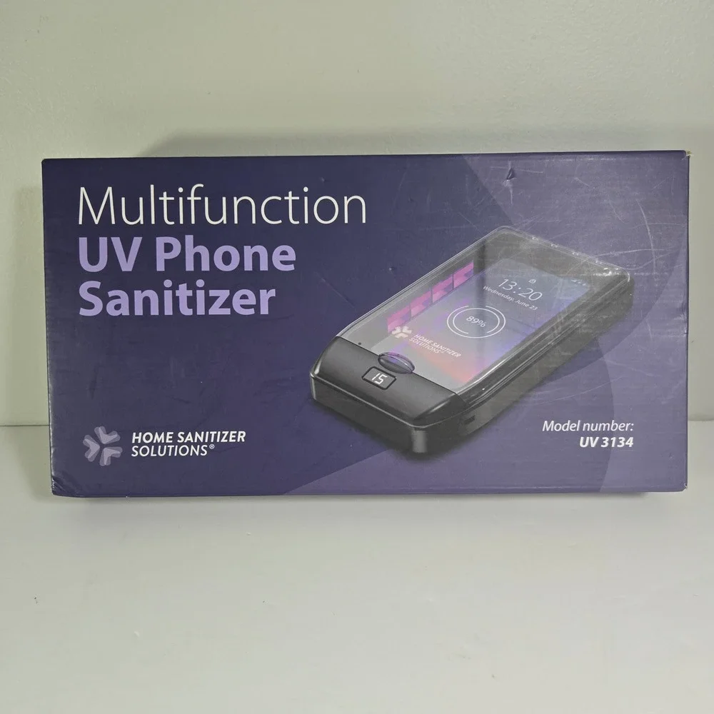 Sanitizer Solutions Multifunction UV‎ Phone Sanitizer Wireless Charger UV3134